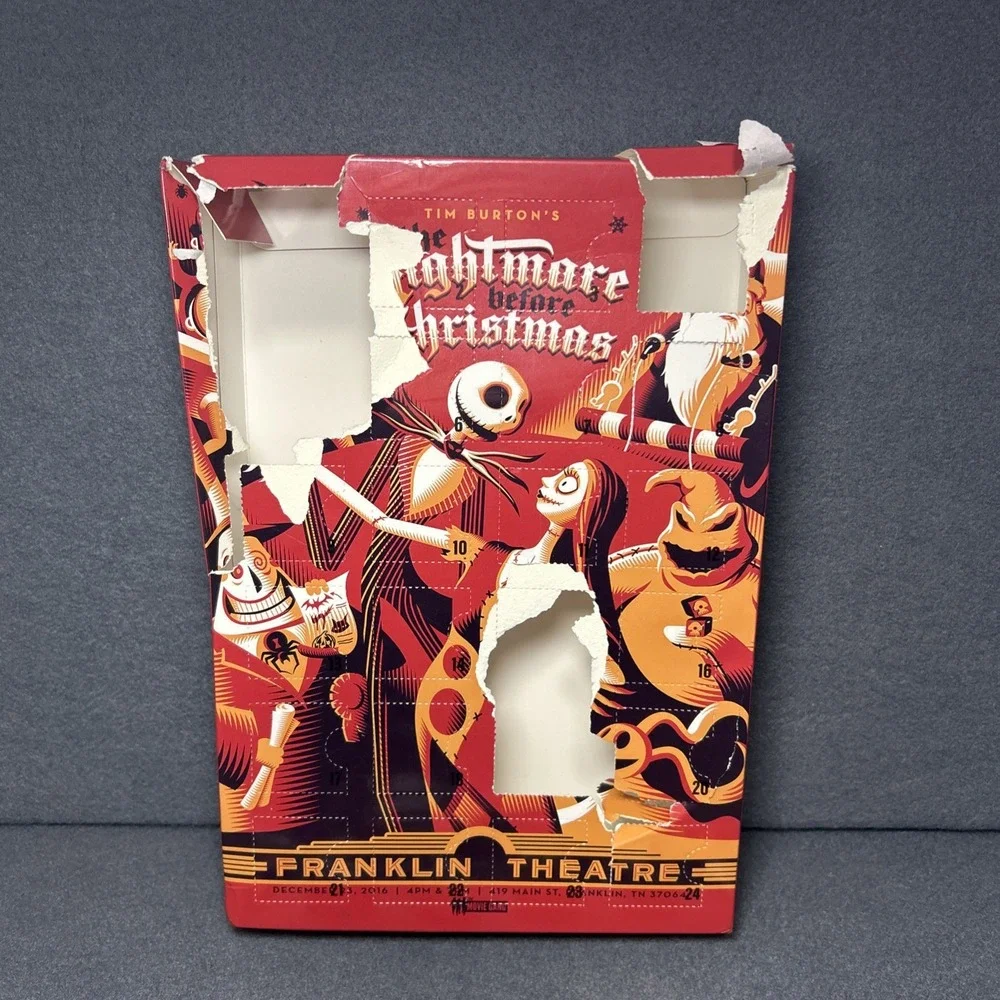 2024 Nightmare‎ Before Christmas Advent Calendar Figures Lot Of 21 Read Descript